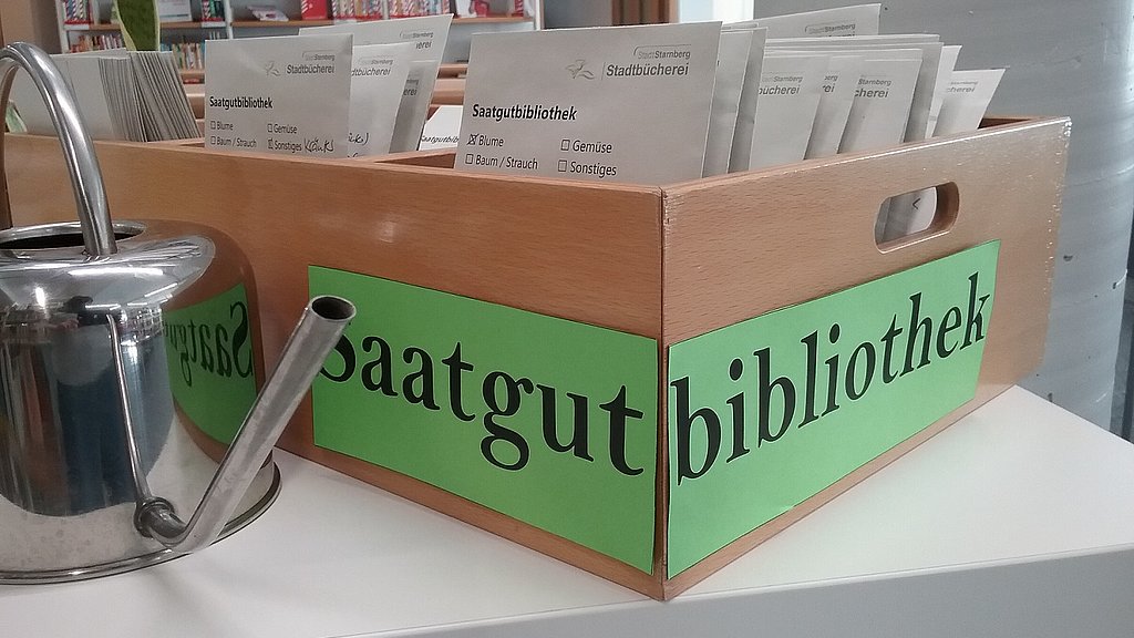So sieht Nachhaltigkeit aus: Erste Einblicke in die neue Saatgutbibliothek in der Bücherei Starnberg.